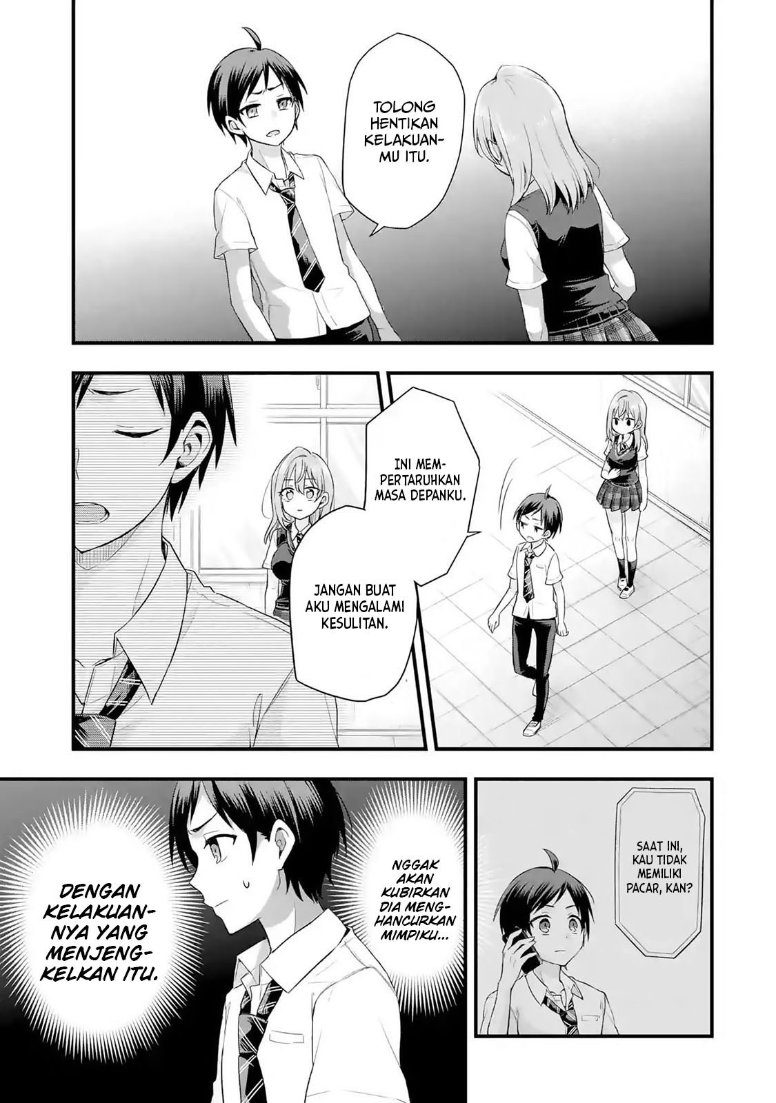 Tomodachi no Imouto ga Ore ni Dake Uzai Chapter 01.3 Gambar 9